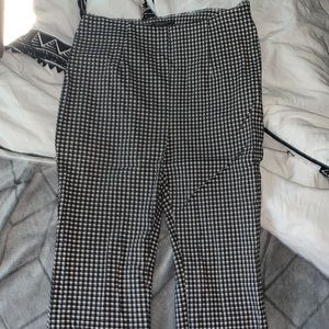 forever 21 plaid dress pants size large